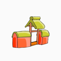 古代建筑物png免扣素材