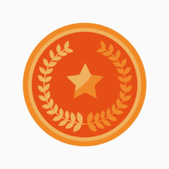 卡通精美颁奖奖牌勋章