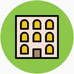 卡通素材施工图标