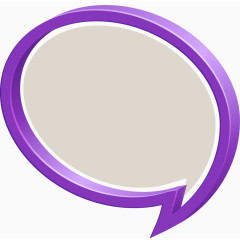 紫色3D立体对话框