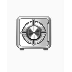 银色矢量保险箱