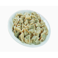 韭菜水饺素材图片