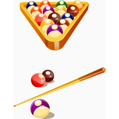 台球矢量图