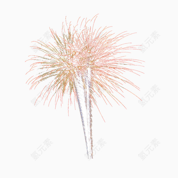 精美五彩烟花