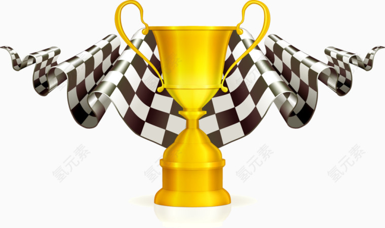 可爱威武冠军奖杯