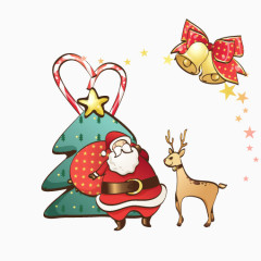 卡通节日元素素材