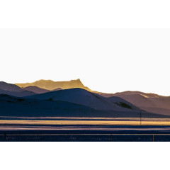 西藏拉萨纳木错景区雪景