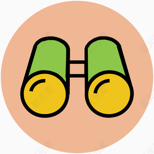 手绘旅行素材卡通