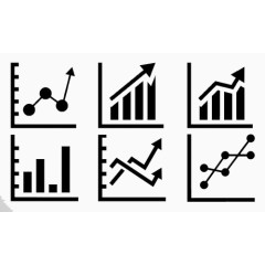 数学统计图标