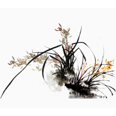 水墨古风风景画