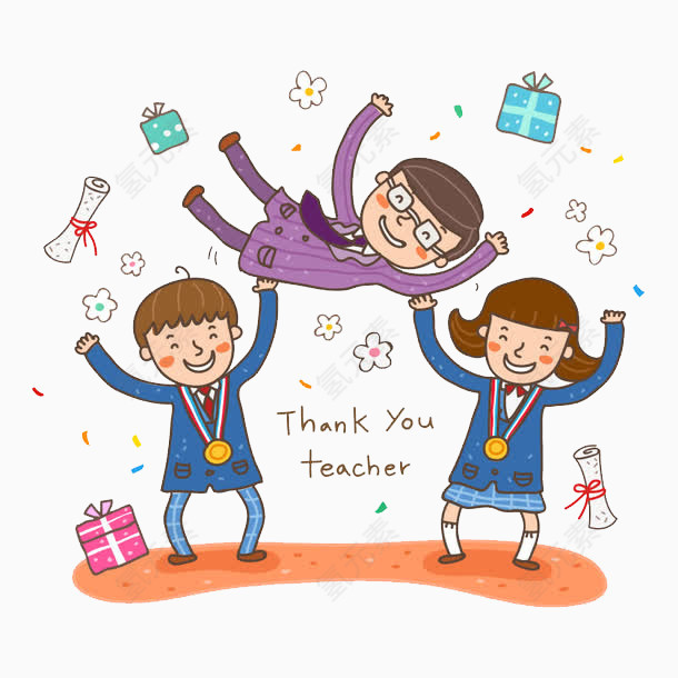 毕业季卡通人物