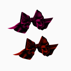 绒布制品蝴蝶结