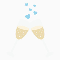 手绘手绘婚礼素材