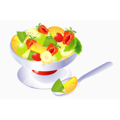 矢量素材水果拼盘