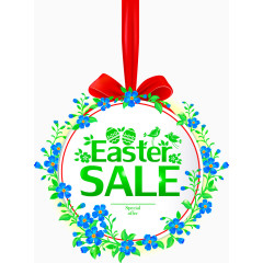 复活节促销标签