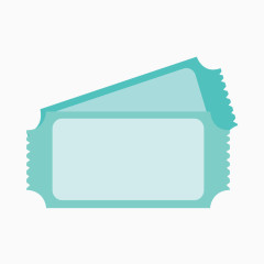 简约优惠券边框