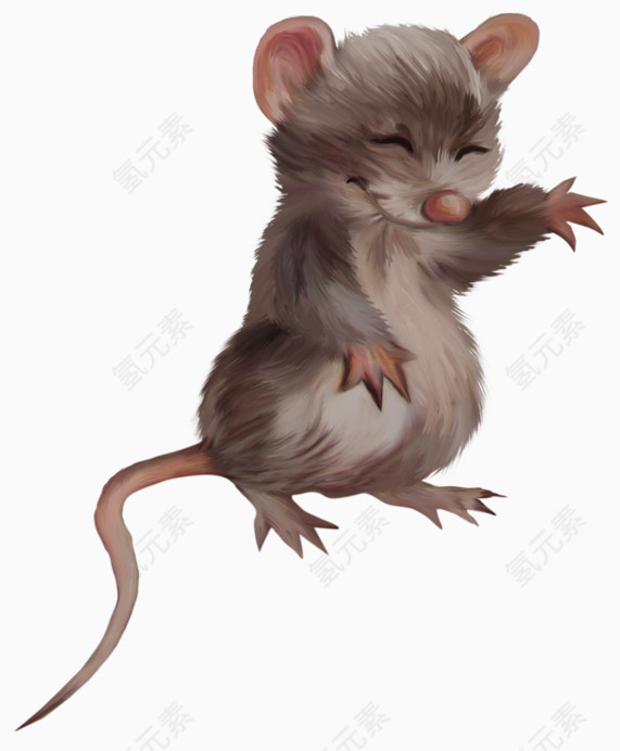 灰色小老鼠