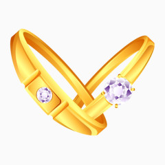 金色钻戒