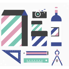 创意商务金融卡通素材