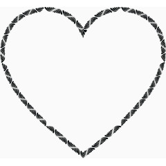 简约 黑白 边框