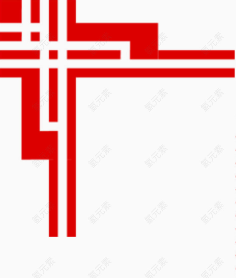 中国风花纹