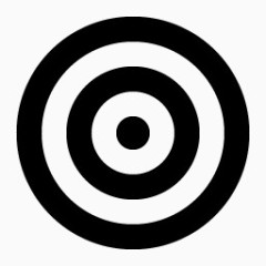 目标黑色默认图标