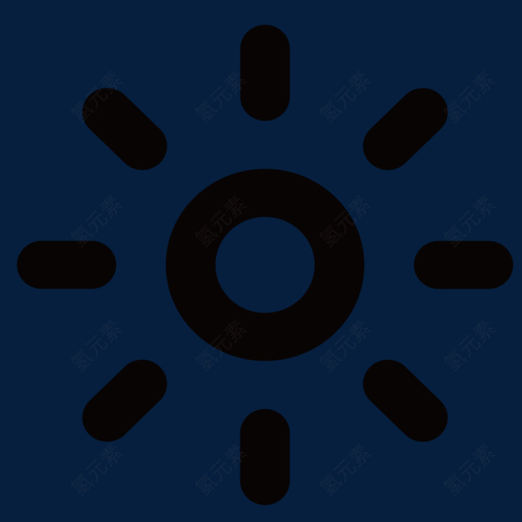 太阳图标