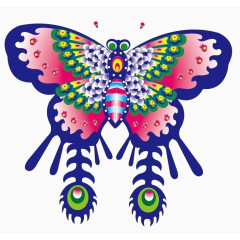 中国元素手绘风筝