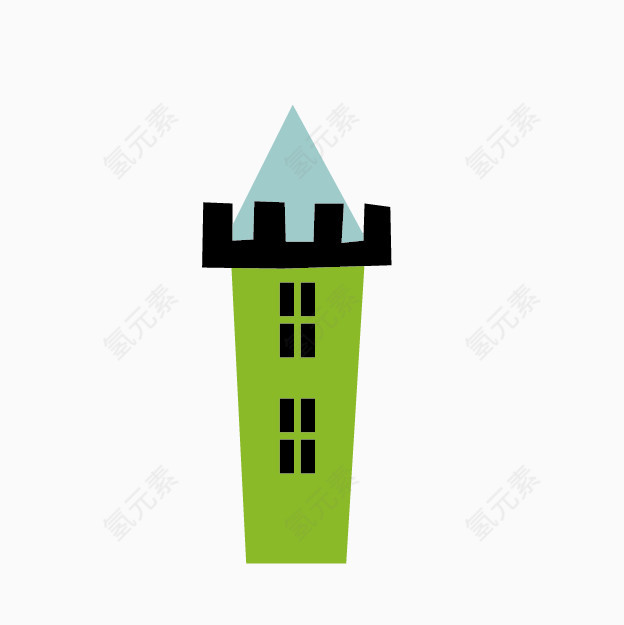 建筑剪影施工