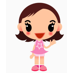 超可爱卡通女孩