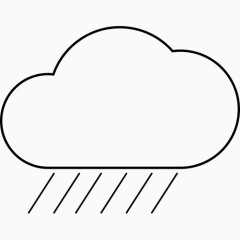 下雨天气图标