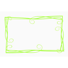 绿色边框