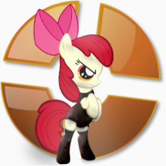 苹果堡垒小马图标