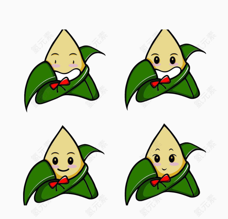 卡通粽子