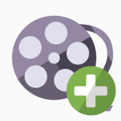 电影卷添加flat-icons