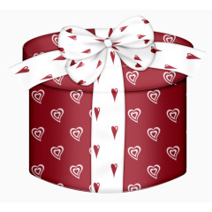 绑彩带礼盒装饰元素