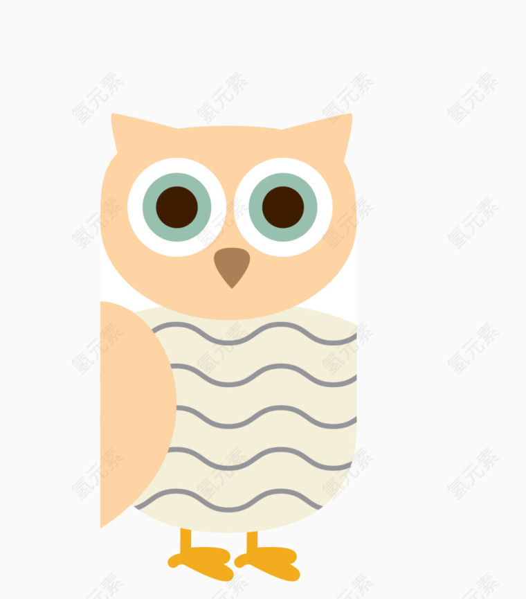可爱的猫头鹰