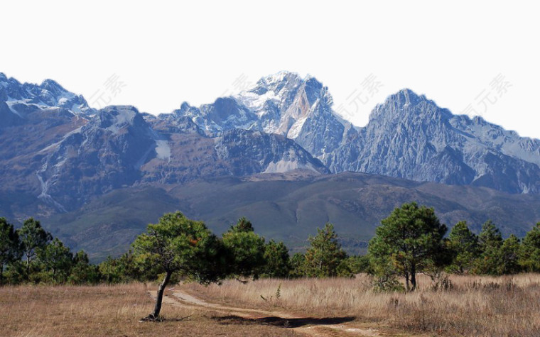 沙漠怪石风景