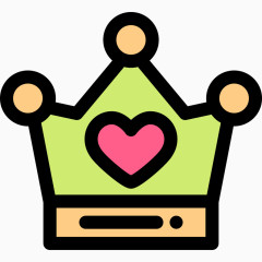 情人节图标皇冠