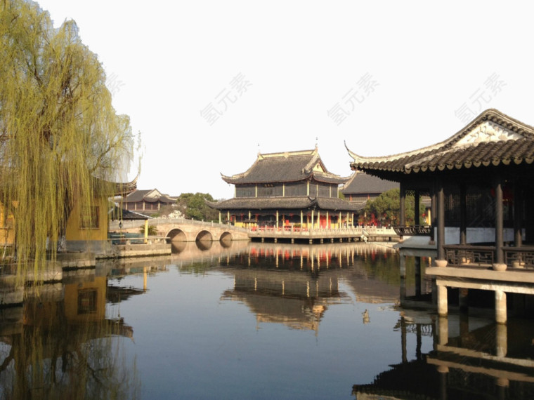 周庄指归阁全景