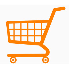 卡通手绘购物车