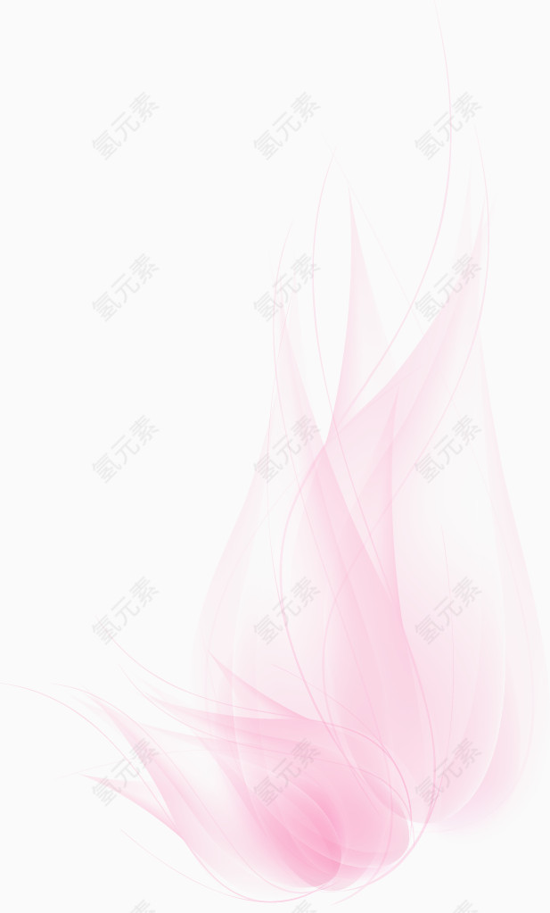 抽象粉色花瓣