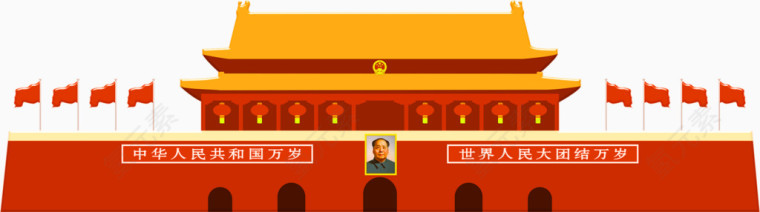 美丽的天安门