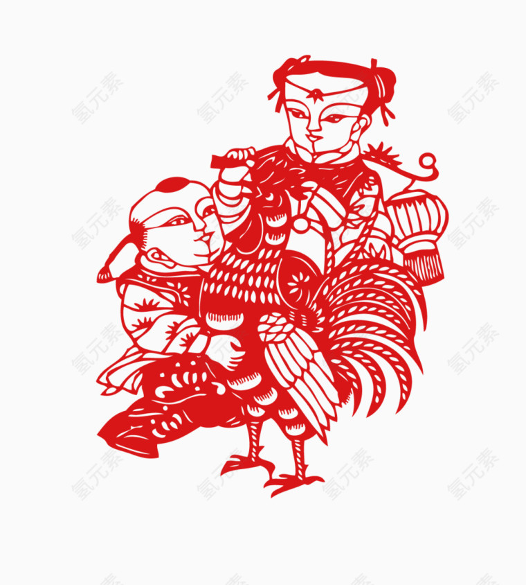 新年喜庆剪纸