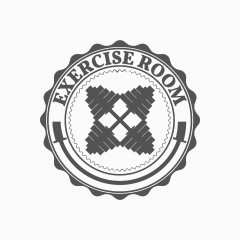 四个杠铃运动标志