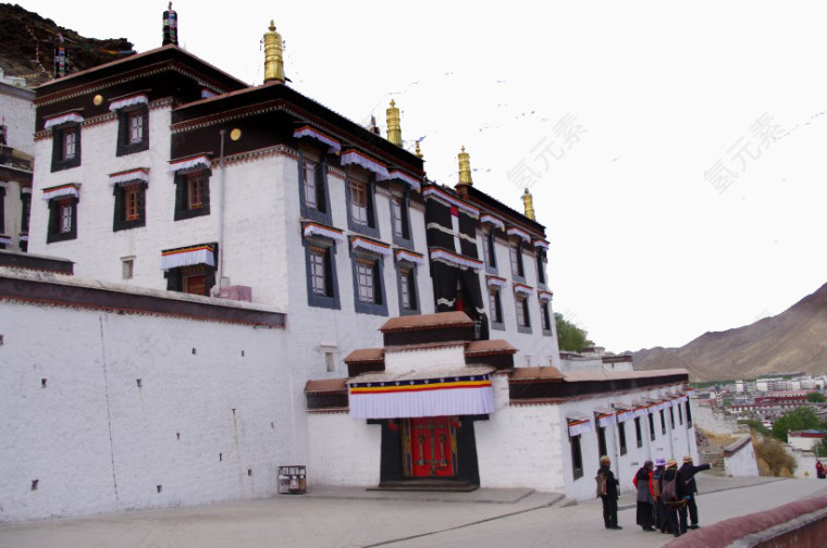 西藏扎什伦布寺八