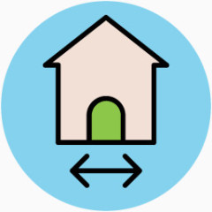 卡通建筑素材手绘素材