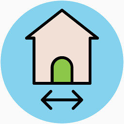 卡通建筑素材手绘素材