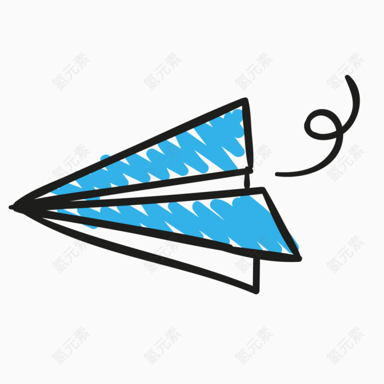 夏日缤纷的飞机