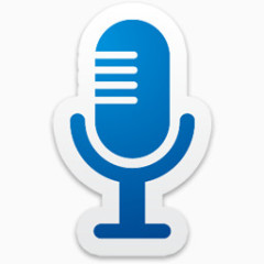 麦克风Colorful-Stickers-Icons